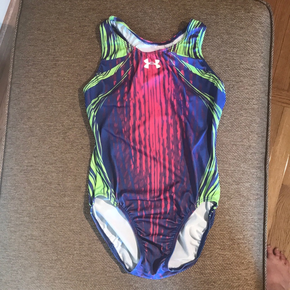 Under Armour Purple, Pink & Green Gym Leo - AM